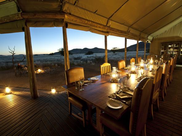 Desert Rhino Camp - Restaurant 